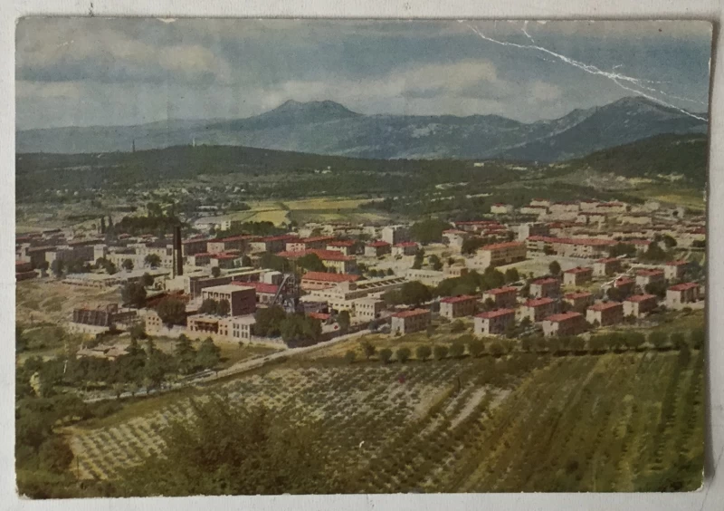 Labin: stara razglednica Podlabin