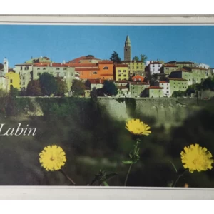 Labin: stara razglednica maslačak