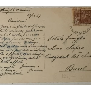 Labin: stara razglednica Albona - Duomo