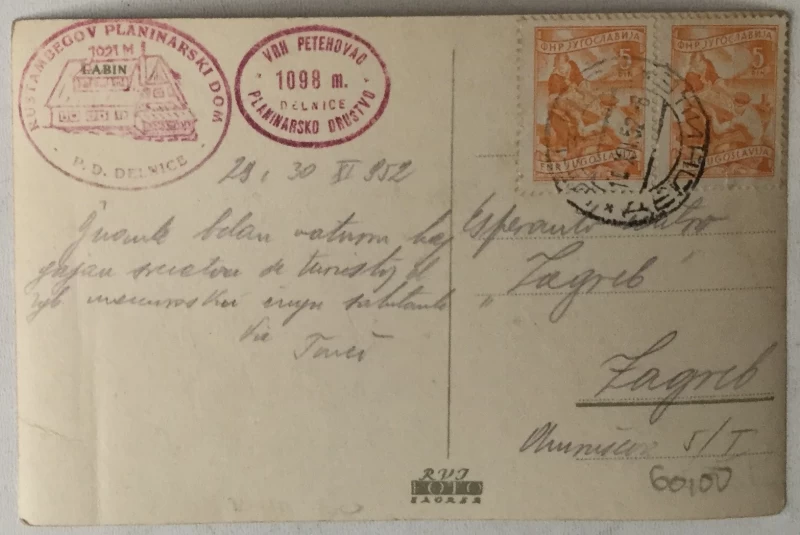 Labin: stara razglednica