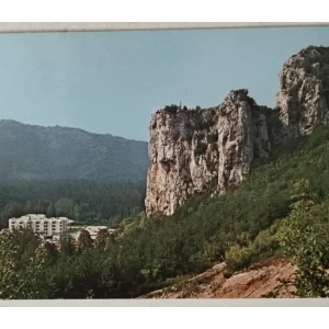 Istarske toplice: stara razglednica litica