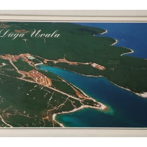 Duga Uvala: stara razglednica iz zraka