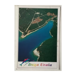 Duga Uvala: stara razglednica pogled s mora