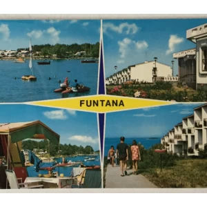 Funtana: stara razglednica četiri motiva
