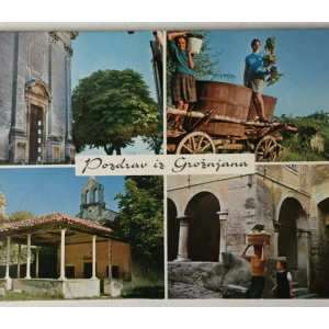Grožnjan: stara razglednica Pozdrav iz Grožnjana