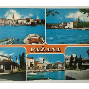 Fažana: stara razglednica pet motiva