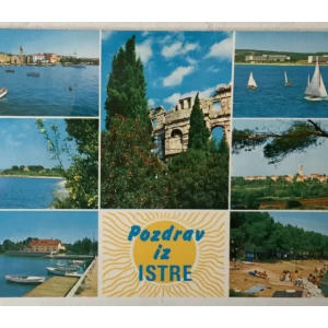 Istra: stara razglednica Pozdrav iz Istre