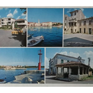 Fažana: stara razglednica pet motiva 2