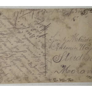 Fažana: stara razglednica Saluto da / Gruss aus Fasana