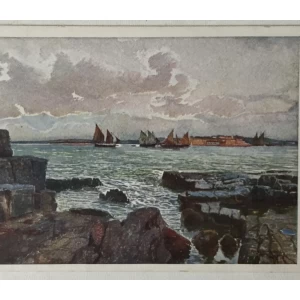 Fažana: stara razglednica Hugo Charlemont Kanal von Fasana