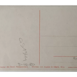 Fažana: stara razglednica Hugo Charlemont Kanal von Fasana