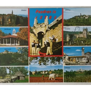Pozdrav iz Istre: stara razglednica 10 slika