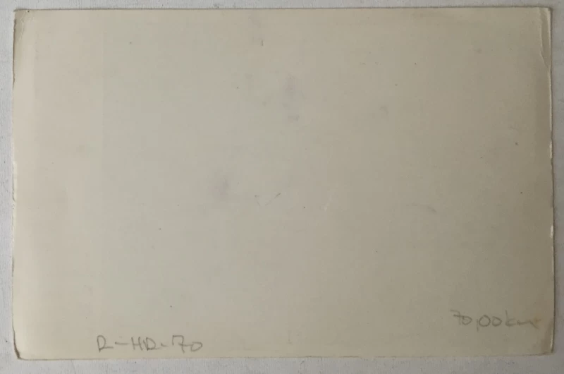 Beram: stara razglednica Spomenik Vladimiru Gortanu