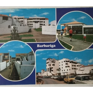 Barbariga: stara razglednica četiri motiva