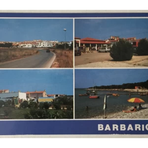 Barbariga: stara razglednica četiri slike
