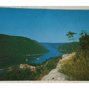 Limski kanal: stara razglednica u boji 4