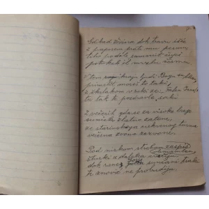 RUDOLF DEVIDE, LEPE TI JE ZAGORJE ZELENE, POPEVKE, ORIGINAL  U RUKOPISU UZ ISJEČKE IZ NOVINA, ZAGREB, 1943.