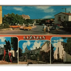 Ližnjan: stara razglednica četiri motiva