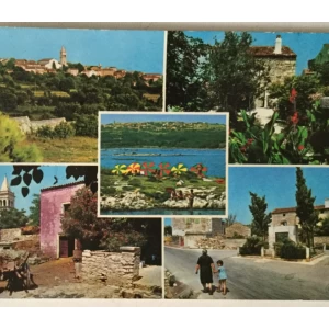 Ližnjan: stara razglednica pet motiva