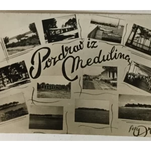 Medulin: stara razglednica Pozdrav iz Medulina 12 motiva 2