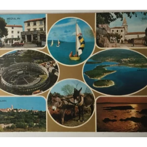 Istra: stara razglednica osam motiva