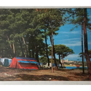 Medulin: stara razglednica Autokamp 2