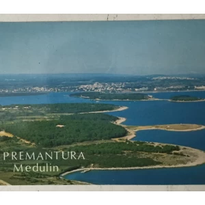 Medulin, Premantura: stara razglednica panorama