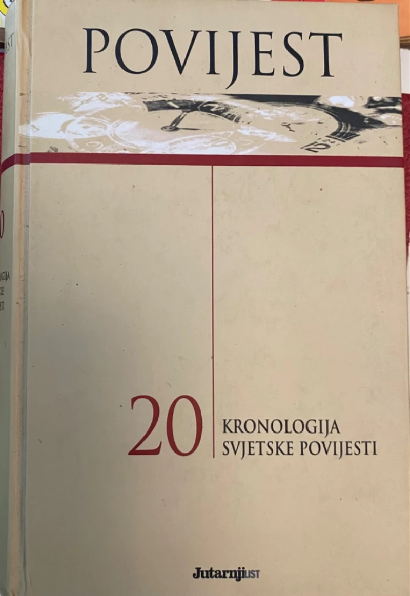 Biblioteka Jutarnjeg lista Povijest 20, Kronologija svjetske povijesti