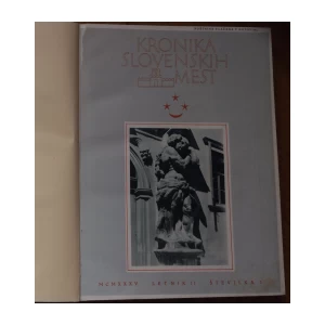 KRONIKA SLOVENSKIH MEST, 1935.,  MCMXXXV 