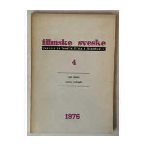 Filmske sveske, Časopis za teoriju filma i filmologiju godina 1976. broj 4  