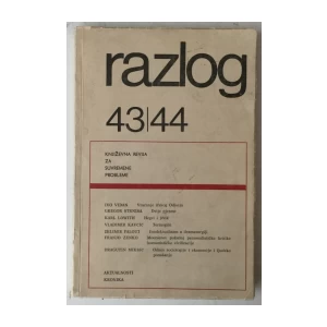 Razlog, Književna revija za suvremene probleme 43/44 9-10/1965.