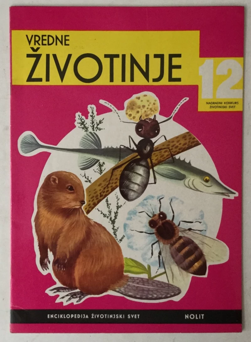 Alberto Matoni: Dečja enciklopedija životinjski svet 12, Vredne životinje