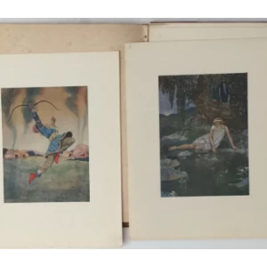 René Bull, Pawel Barchan: Das Russische Ballett Zwölf Aquarelle in farbigem Tiefdruck