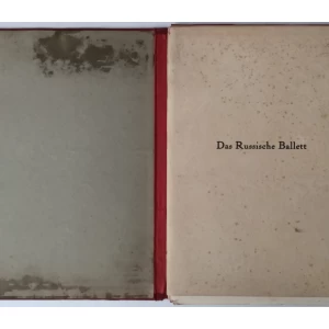 René Bull, Pawel Barchan: Das Russische Ballett Zwölf Aquarelle in farbigem Tiefdruck