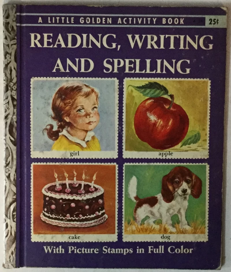 A Little Golden Activity Book: Reading, Writing and Spelling