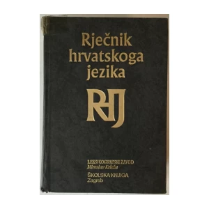 Rječnik hrvatskoga jezika