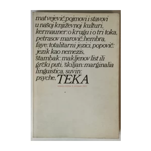 Teka (tekstovi / kritika) 2, godina 1973.