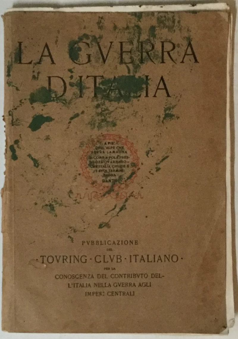 La Guerra d'Italia, Pubblicazione per la conoscenza del contributo dell'Italia nella guerra agli Imperi centrali
