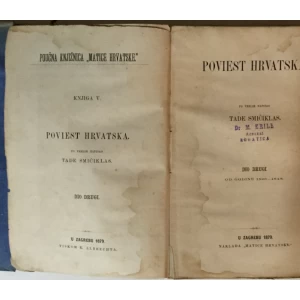 Tadija Smičiklas: Poviest hrvatska II (1526.-1848.)