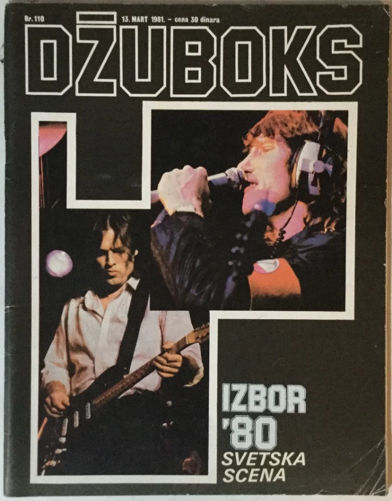 Džuboks glazbeni časopis broj 110/1981.