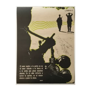 Plakat Kuba, Lamina II politička propaganda 60-e