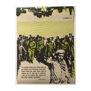 Plakat Kuba, Lamina IV politička propaganda 60-e