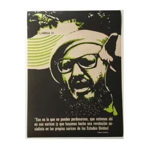 Plakat Kuba, Lamina VI politička propaganda 60-e