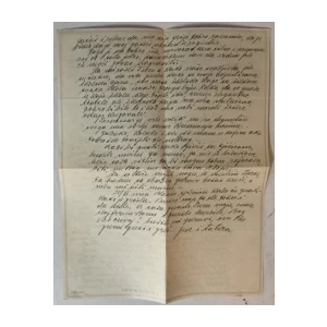 Pismo iz Temišvara na papiru sa zaglavljem: Moster tvornica laka d.d. Zagreb