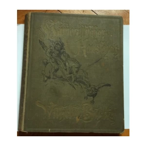 WILHELM BUSCH ALBUM,  HUMORISTISCHER HAUSSCHATZ  mit 1500 Bildern.  , 1908.