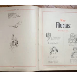 WILHELM BUSCH ALBUM,  HUMORISTISCHER HAUSSCHATZ  mit 1500 Bildern.  , 1908.