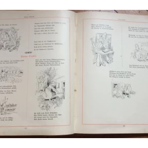 WILHELM BUSCH ALBUM,  HUMORISTISCHER HAUSSCHATZ  mit 1500 Bildern.  , 1908.
