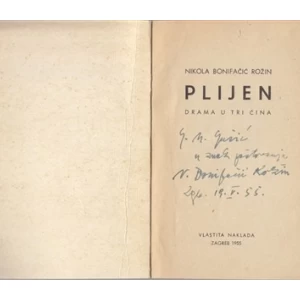 Nikola Bonifačić Rožin: Plijen