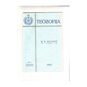 Božidar Prikril, urednik: Teozofija - H:S:Olcott