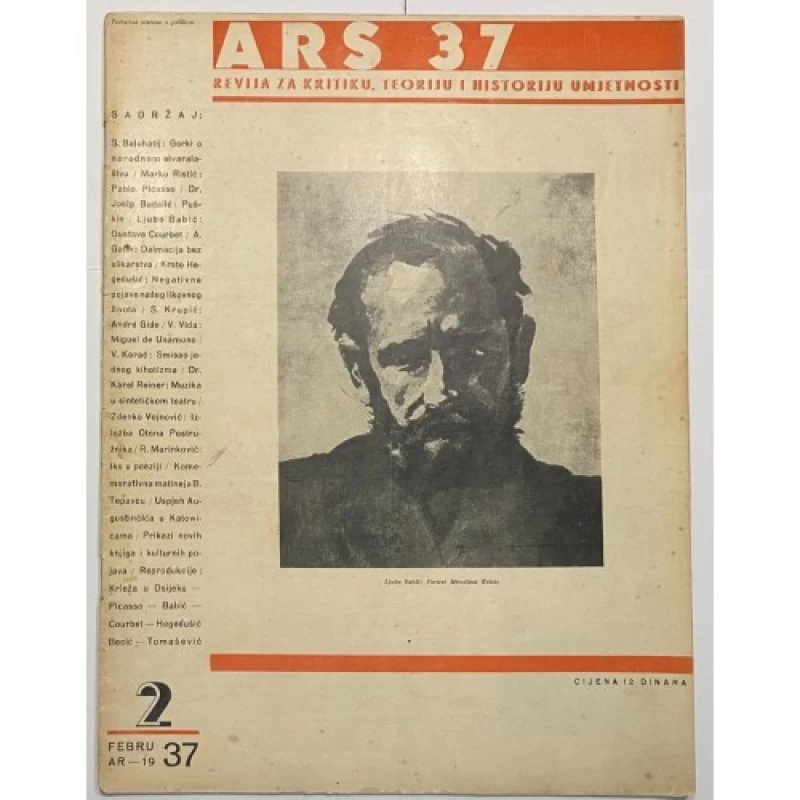 Ars 37 br. 2: Revija za kritiku, teoriju i historiju umjetnosti